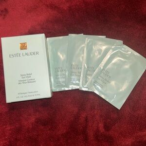 Estee Lauder Stress Relief Eye Mask - White and Blue